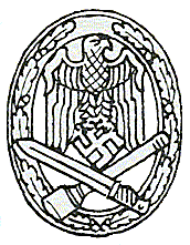 German General Assault Badge