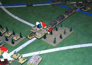 XXX Coprs advancing on Valkenswaard