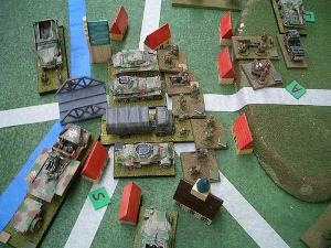 Troops of UK 1st Airborne Division attacks Arnhem