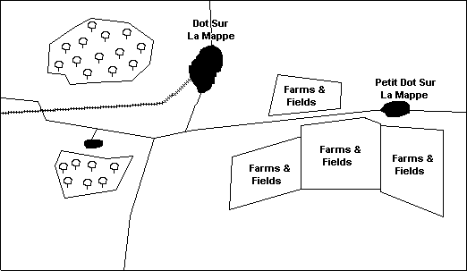 Map of the battlefield.