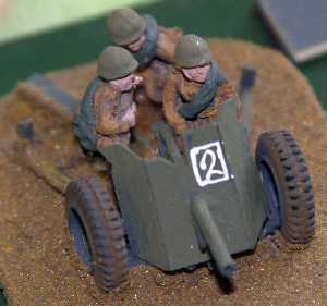 Part of 70th Army's anti-tank assets - Will they be good enough to stop the Hitlerites?  Tom Mouat