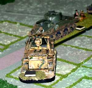 Ambush! A attack by a German PanzerJager unit surprises the Americans.  Tim Gow