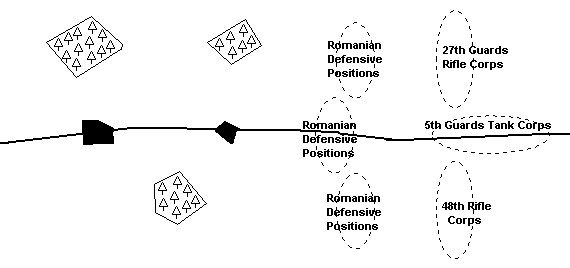 Map of the battlefield.