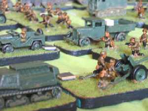 The Soviet 'juggernaut' advances on the Romanian positions.  Tony Hawkins